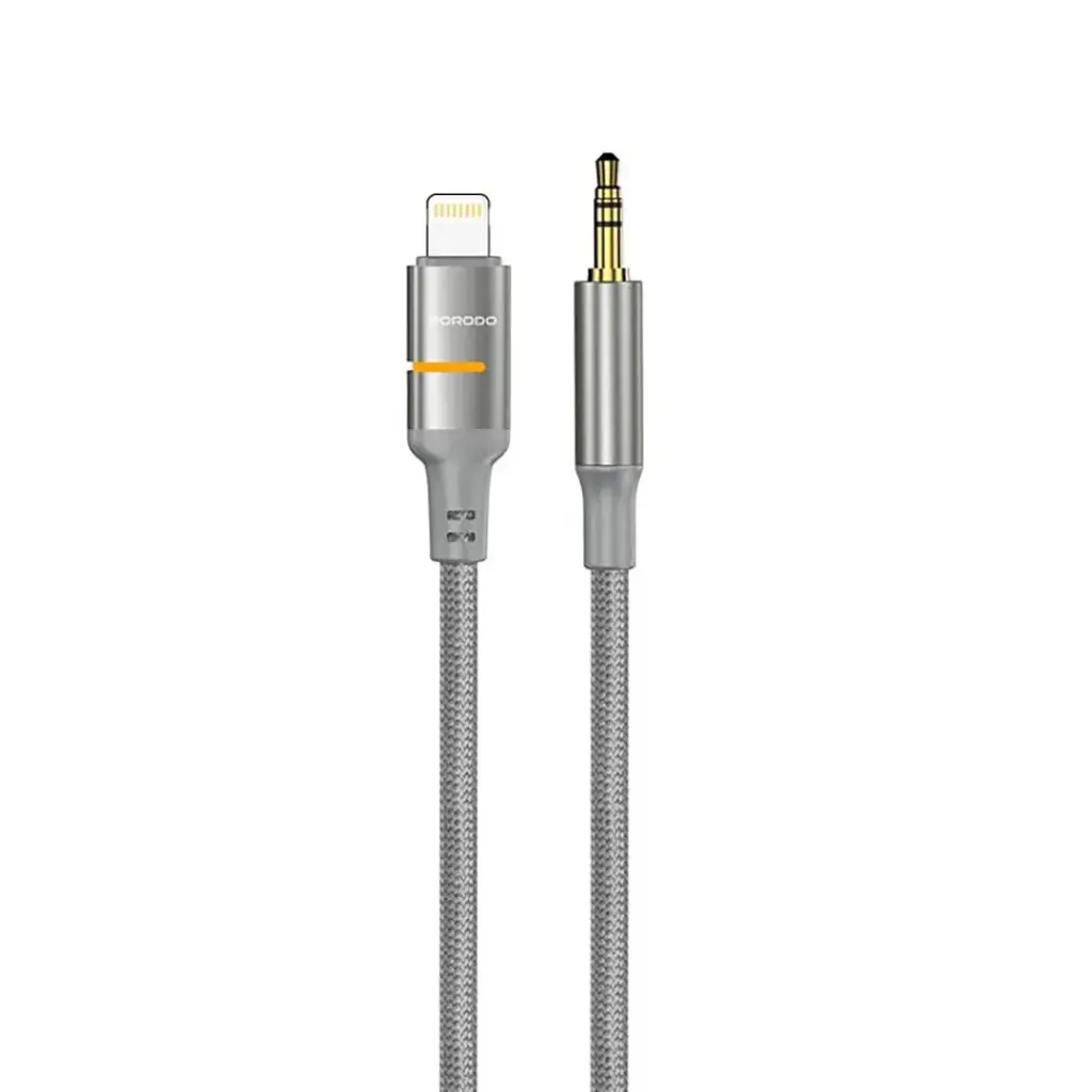 Porodo AUX to Lightning Led Light Cable